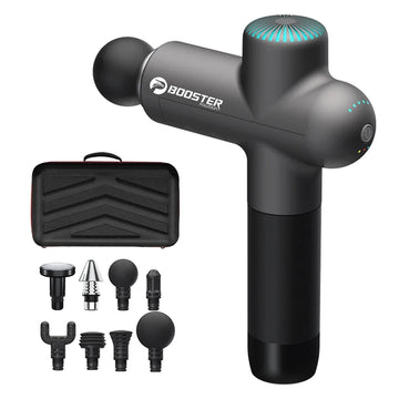 Booster Electric Massage Gun – Smart Neck & Body Massager for Muscle Relaxation & Fitness