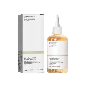 Glycolic Acid 7% Exfoliating Toner – Acne Control & Skin Renewal, 100ml