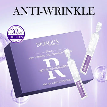 BIOAQUA 30pcs Retinol Vitamin C Hyaluronic Acid Serum for Face Care