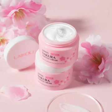 LAIKOU Japan Sakura Face Cream – Whitening & Moisturizing Skin Care, Oil Control, 25g