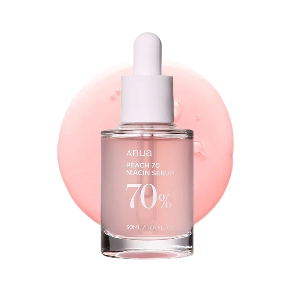Anua Peach 70 Niacinamide Serum 30ml – Moisturizing Facial Serum, Korean Skincare