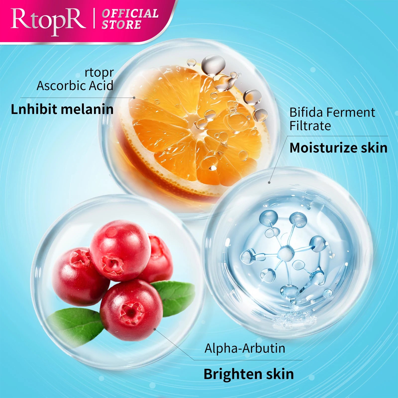 K-beauty blemish fading brightening skincare product