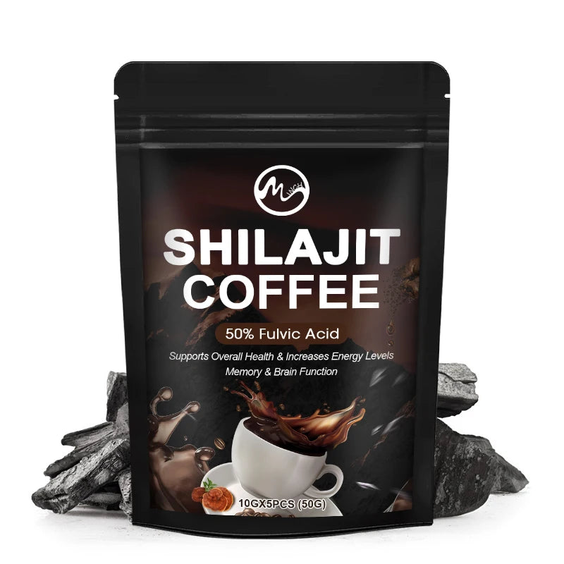 Minch Pure Himalayan Shilajit Resin – High Potency for Energy Boost & Immune Support, 85+ Trace Minerals