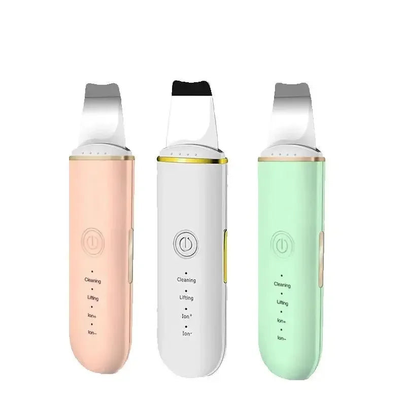 ultrasonic skin scrubber device for deep pore cleaning