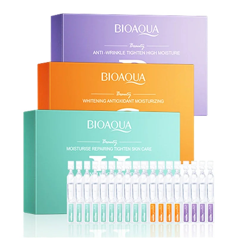 BIOAQUA 30pcs Retinol Vitamin C Hyaluronic Acid Serum for Face Care