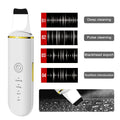 ultrasonic facial cleansing spatula removing impurities
