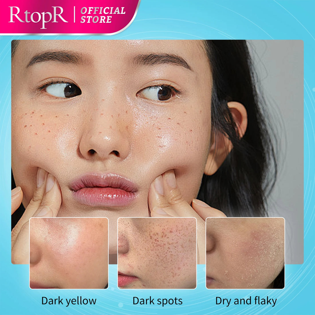 Korean whitening serum for brightening and wrinkle lifting