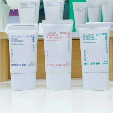 60ml Outdoor Long-lasting Sunscreen Gentle Moisturizing Non-greasy Body Face Sunscreen Cream INNISFREE Korean Tone Up Concealer