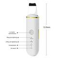 portable USB rechargeable ultrasonic exfoliating tool