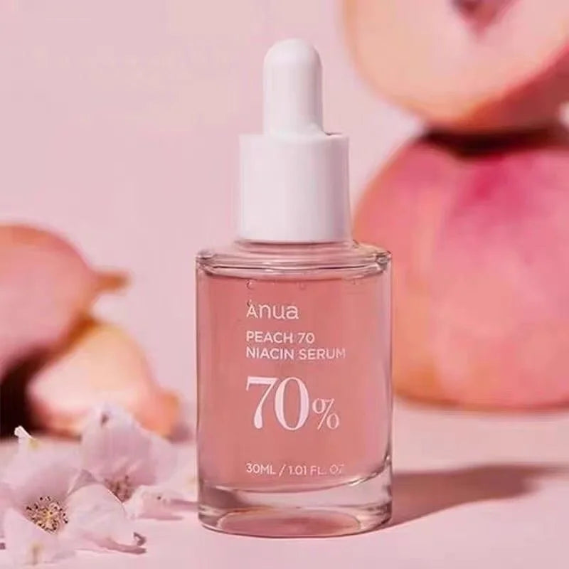 Anua Peach 70 Niacinamide Serum 30ml – Moisturizing Facial Serum, Korean Skincare